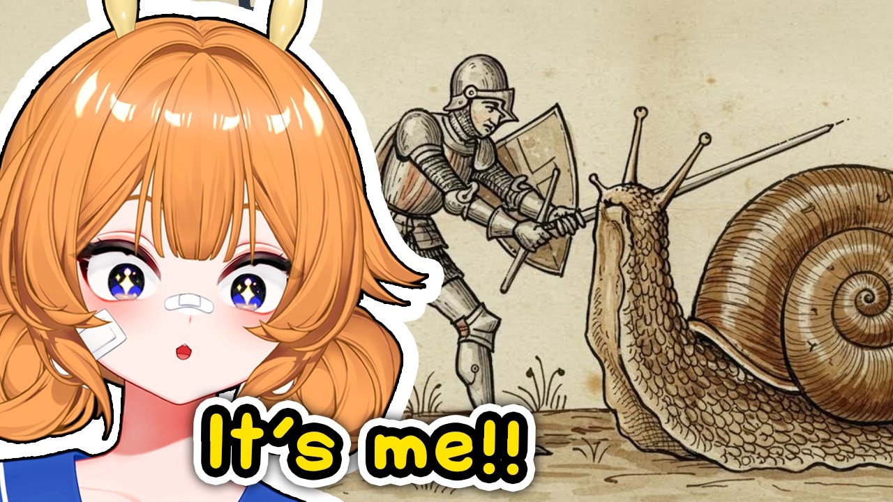 Snail Vtuber reacts to The Middle Ages Obession with Fighting Snails - MedievalMadness