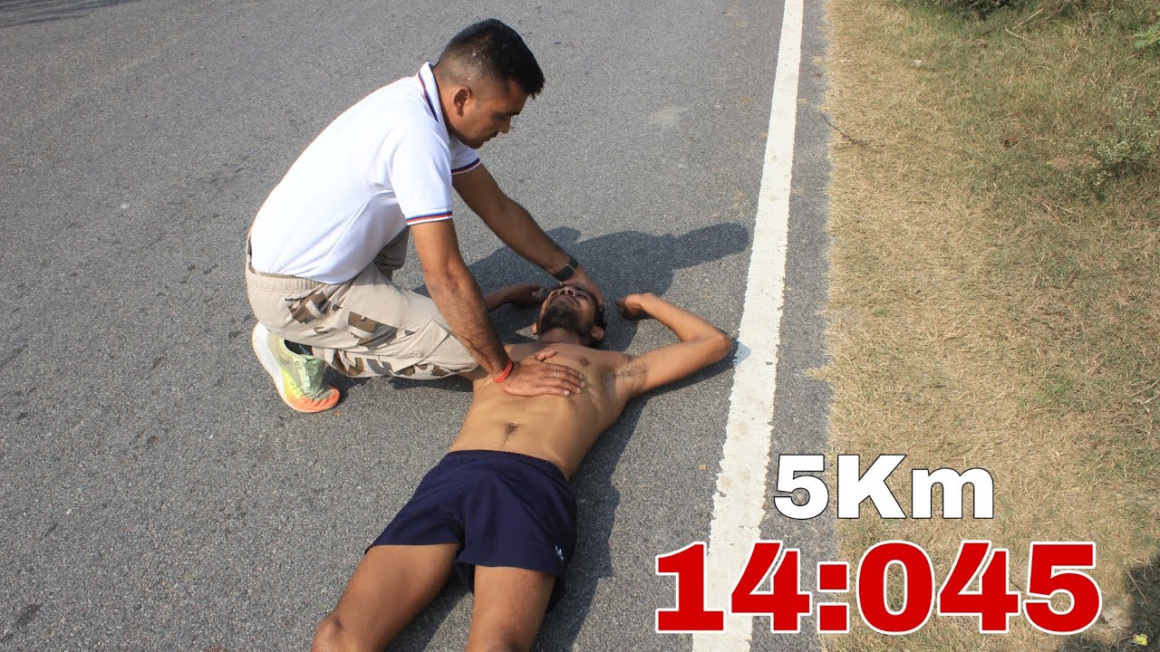 5000M (14Min:45Sec) 5 Km Best running | 5000 मीटर रेस | JD Physical Academy Kanpur