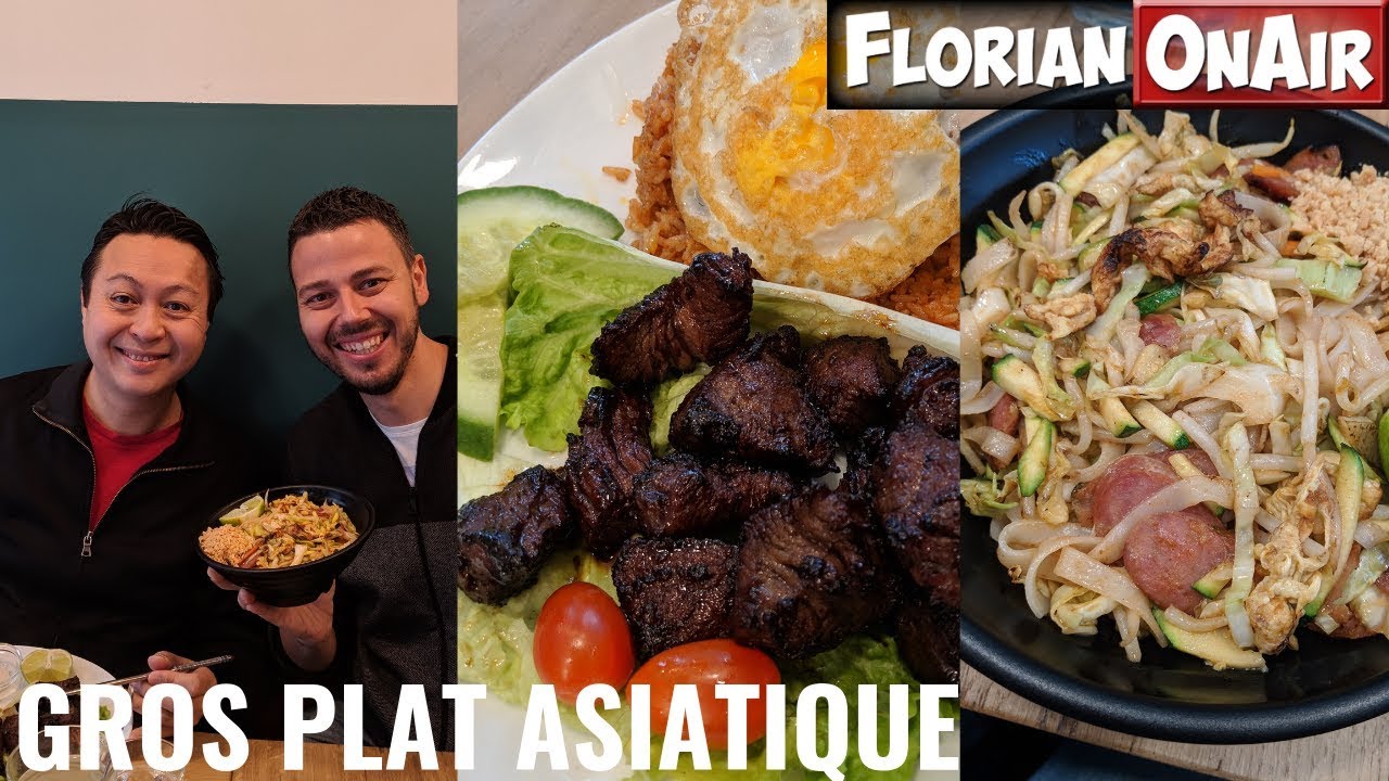 Ce RESTO ASIATIQUE FUSION blinde les assiettes! -  VLOG #758
