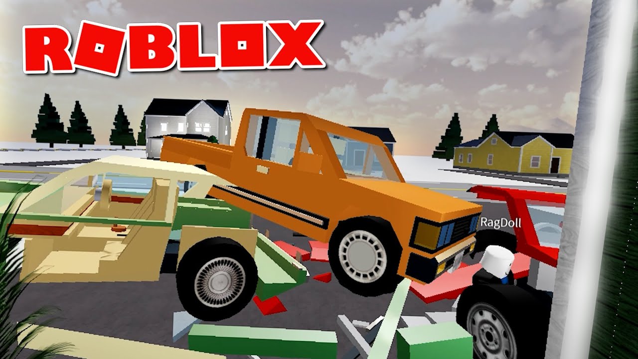 Подборка автокатастроф Roblox 14