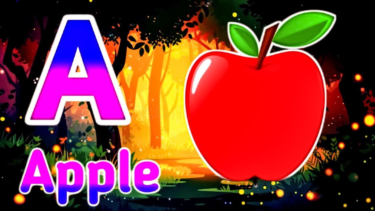 Phonics Song 2 with TWO Words in 3D - A For Airplane - ABC Alphabet Songs & Sounds  016