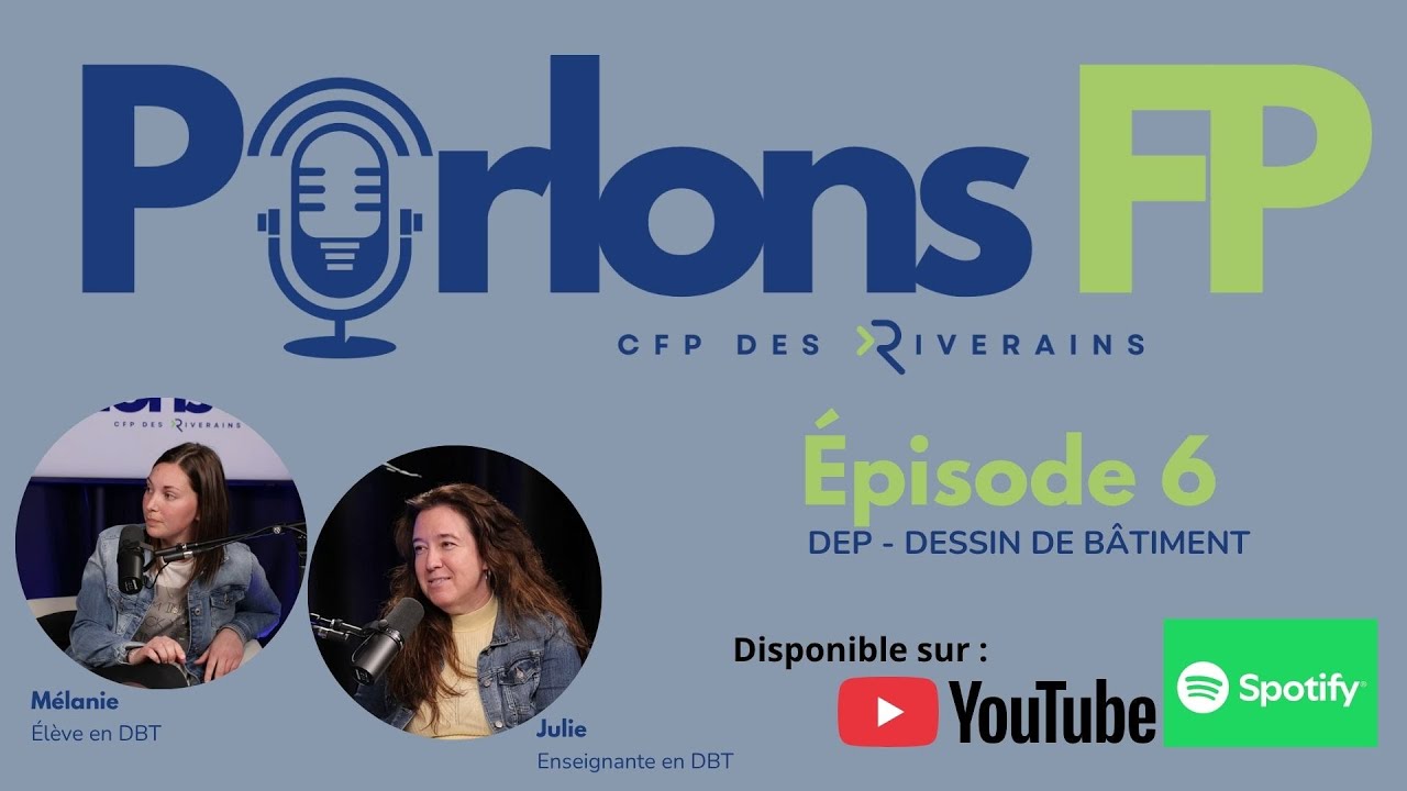 Parlons FP | E06 DEP en Dessin de bâtiment