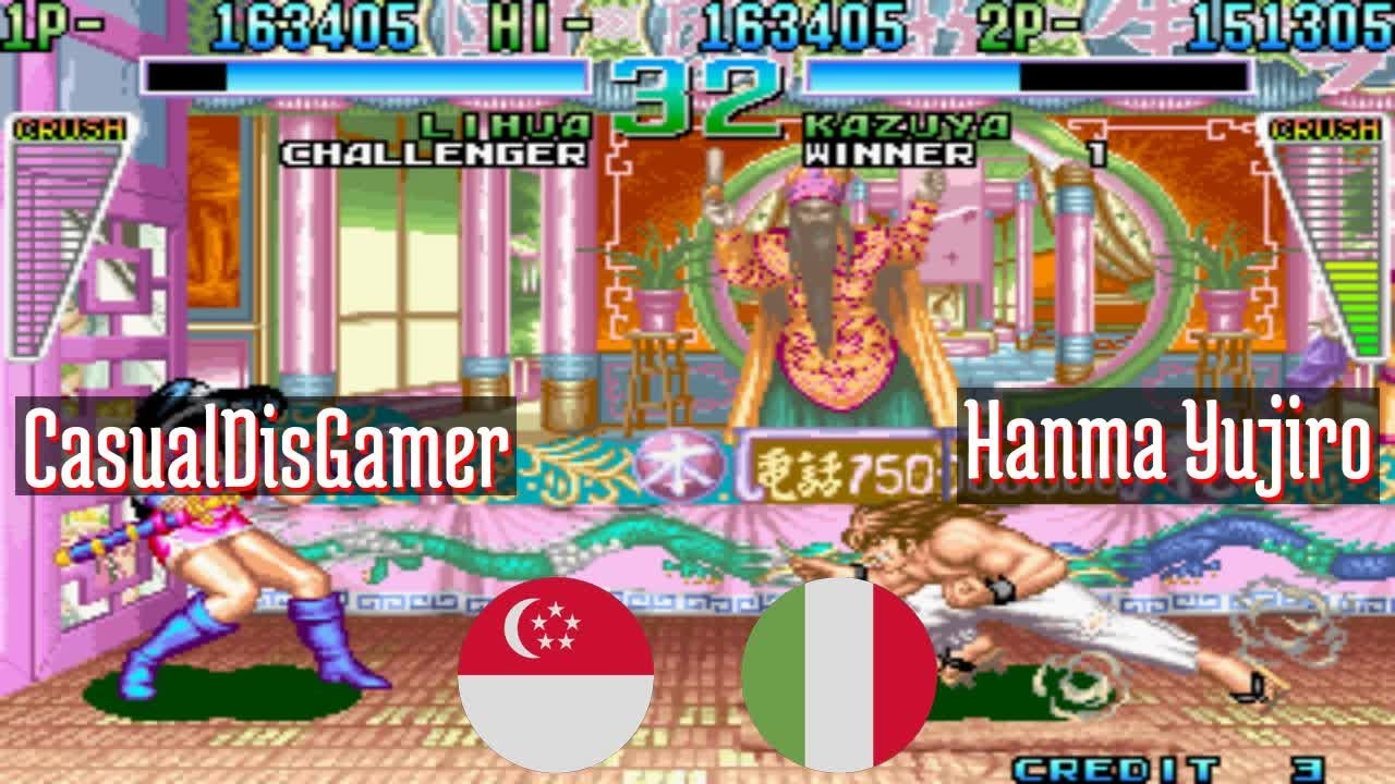 FT5 @dankuga: CasualDisGamer (SG) vs Hanma Yujiro (IT) [Dan-Ku-Ga Fightcade] May 18