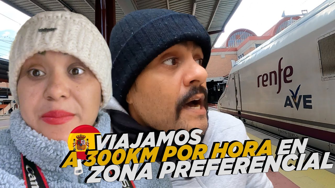 🇪🇸🚅 VIAJAR en AVE 300km/h en ZONA PREFERENCIAL | ¿Una buena experiencia? | disCapacidad Cero ♿️