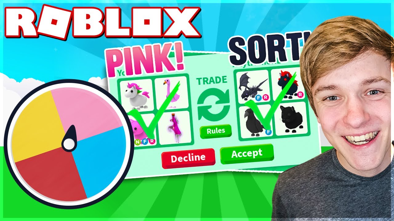 COLOR TRADING CHALLENGE mod Kaytraine! *LEGENDARY* | Dansk Roblox: Adopt Me