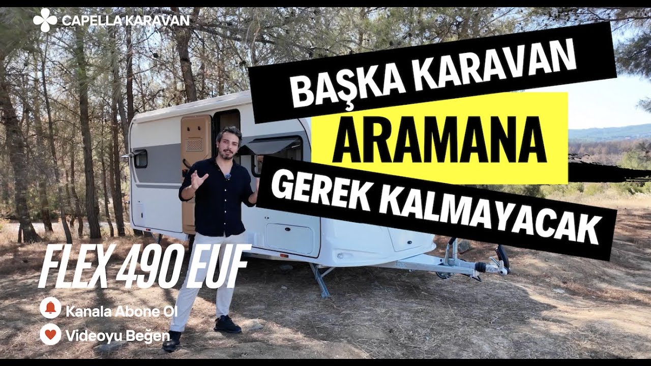 🚀 FLEX 490 | G&ouml;reni Hayran Bırakan Karavan Tanıtımı &ndash; En İyi Fiyat/Performans Modeli!