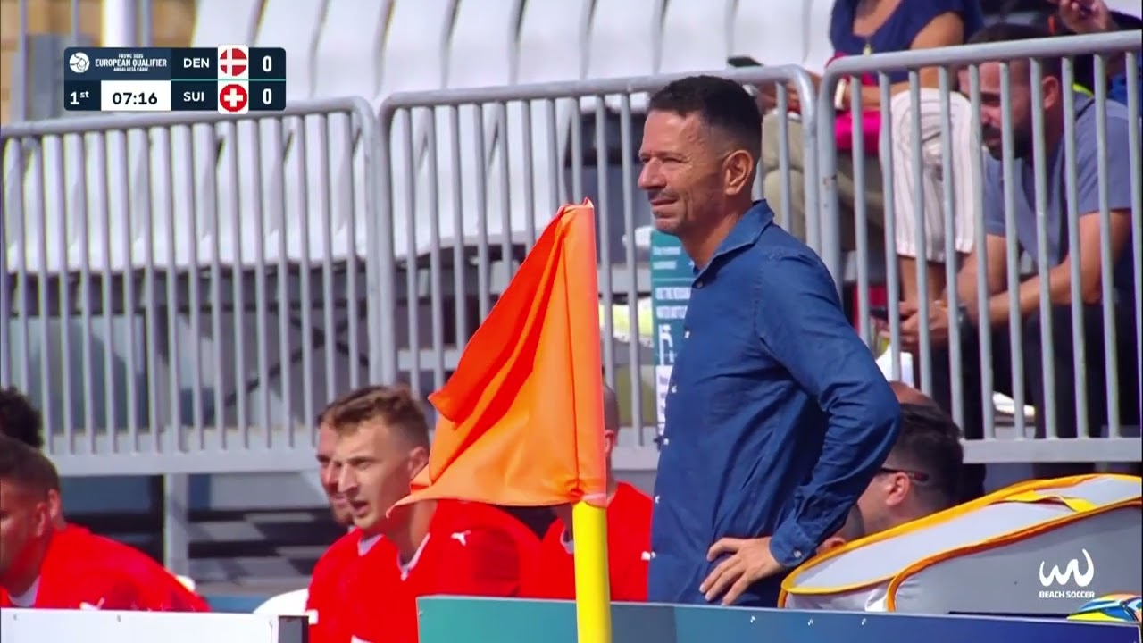 Beach Soccer - Denmark 2-4 Schwitzerland - World Cup Qualifier, Europe 2024