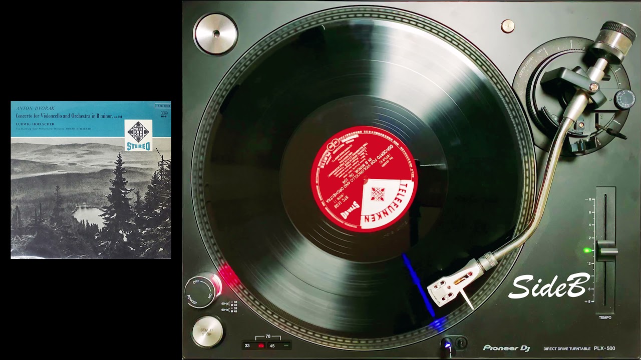 ANTON DVORAK Concerto for Violoncello and Orchestra in B minor,op104  SideB【Vinyl LP】