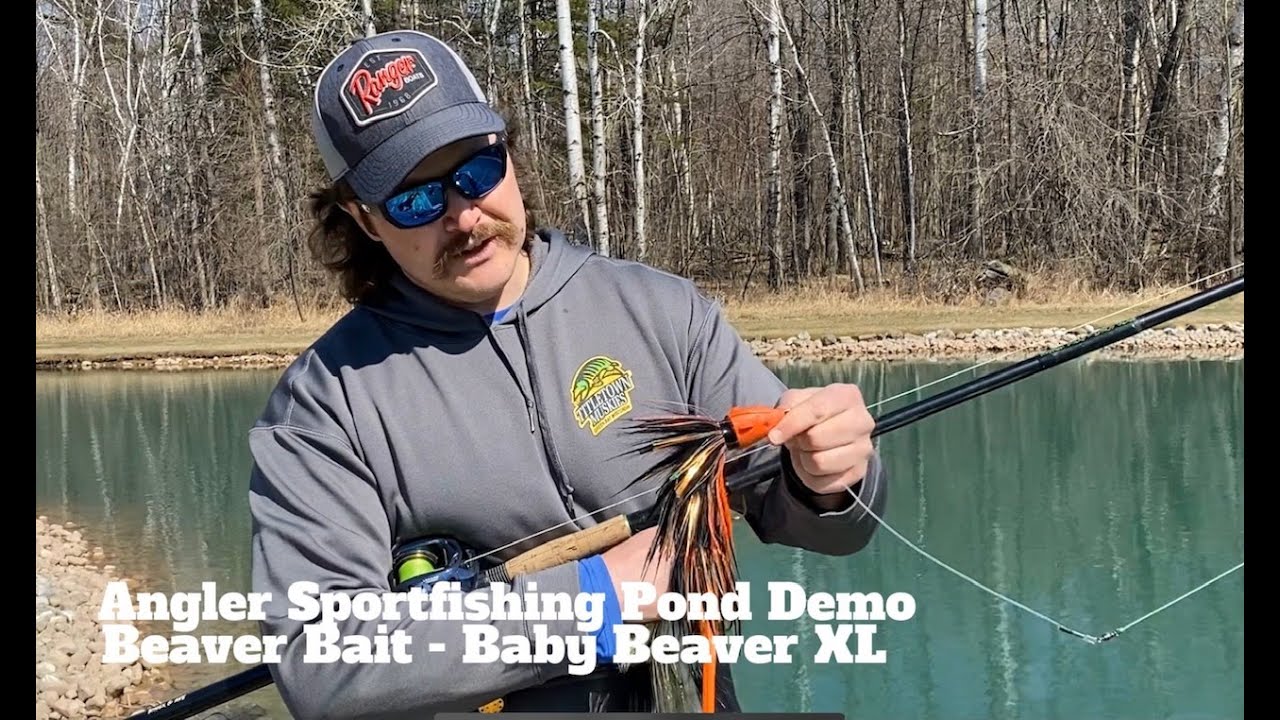 Beaver Bait's  Baby Beaver XL Musky Bait Demo - Angler Sportfishing
