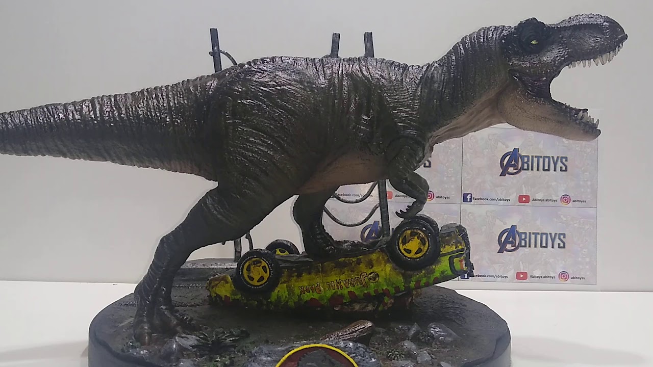Video reviews en espa&ntilde;ol de impresi&oacute;n 3d diorama jurassic park 1 tiranosaurio Rex