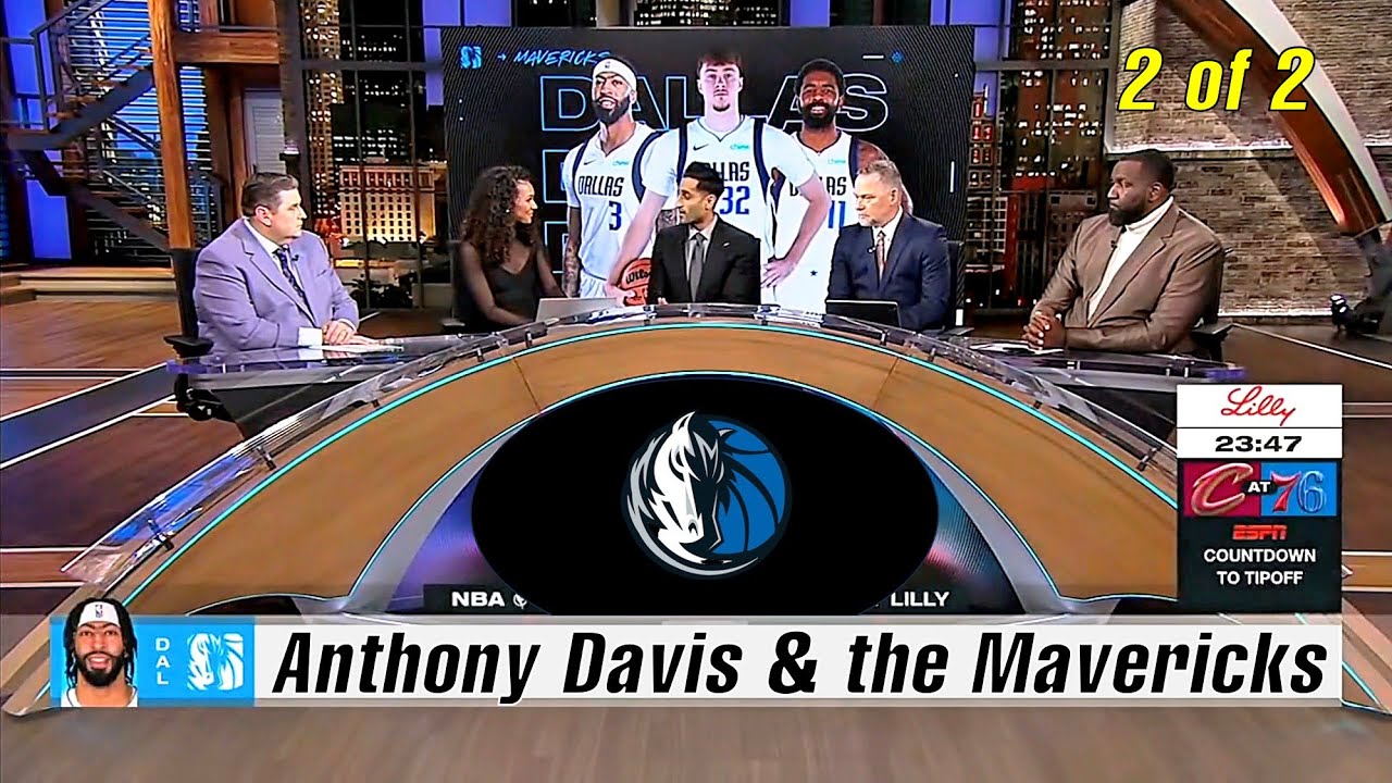 NBA Shams Charania Updates Anthony Davis Injury Status and Mavericks Trade Rumors! Part 2 of 2