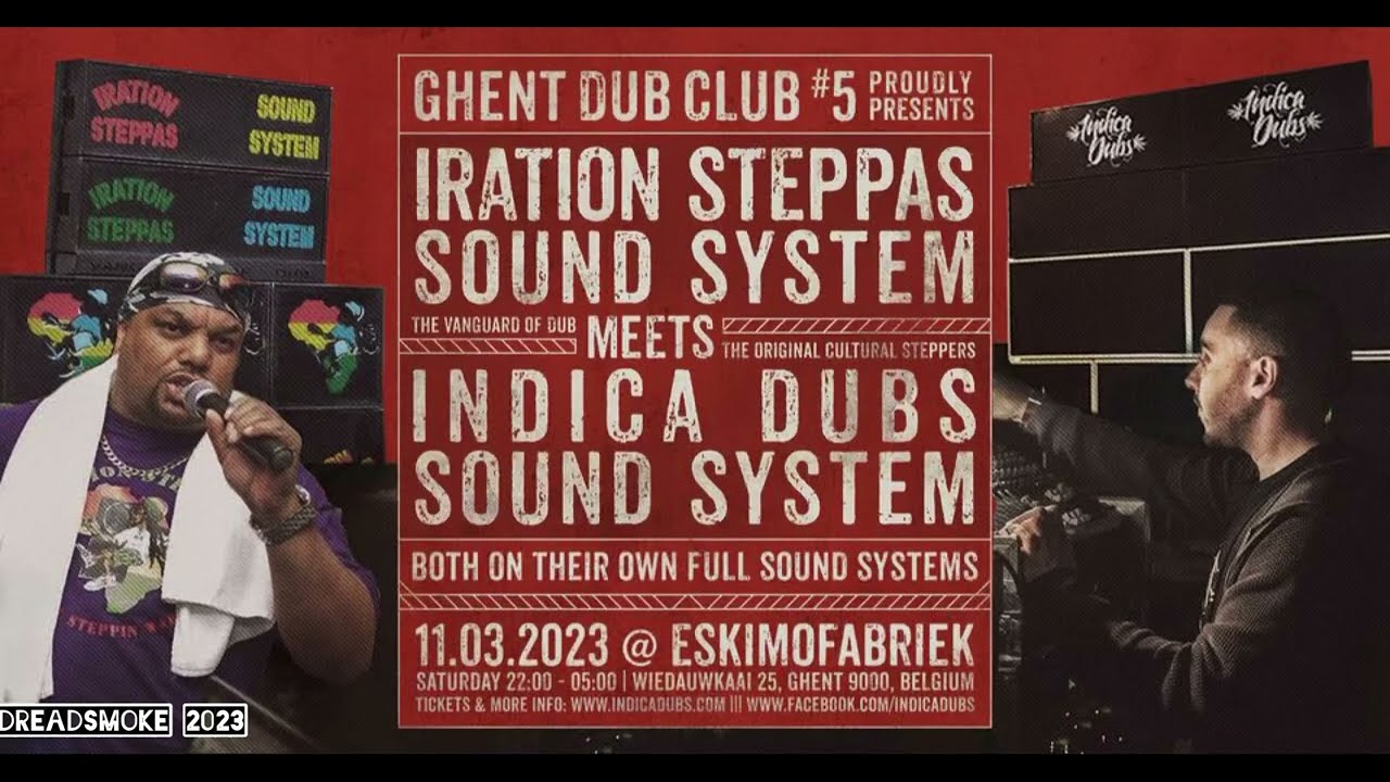 Iration Steppas (uk) - it was the black man (ras kuntus) dubplate '90's style @ gent (b)110323