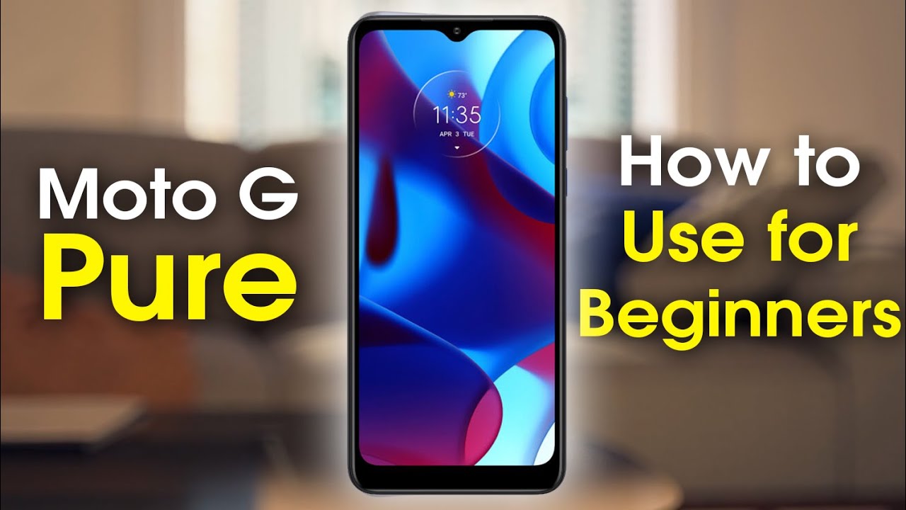 Moto G Pure для начинающих (изучите основы за считанные минуты)