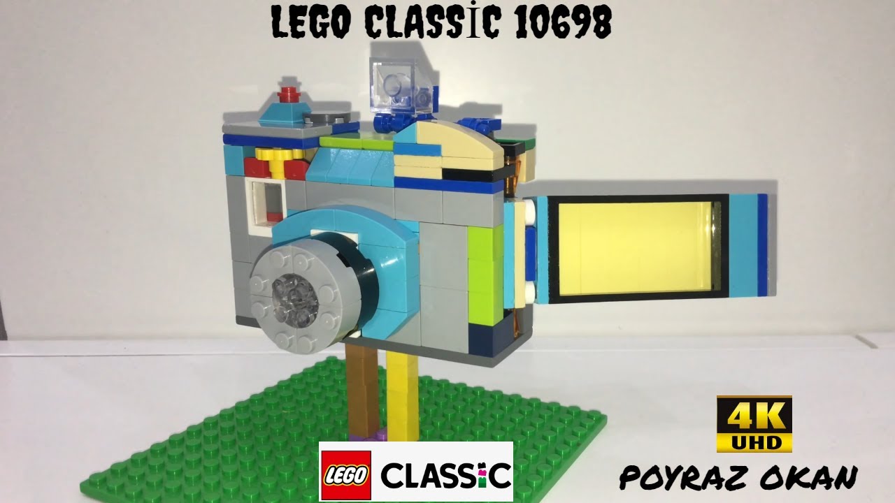 10698 Serisi LEGO Classic Oyuncakları ile Fotoğraf Makinası Nasıl Yapılır? / (lego 10698 ideas)