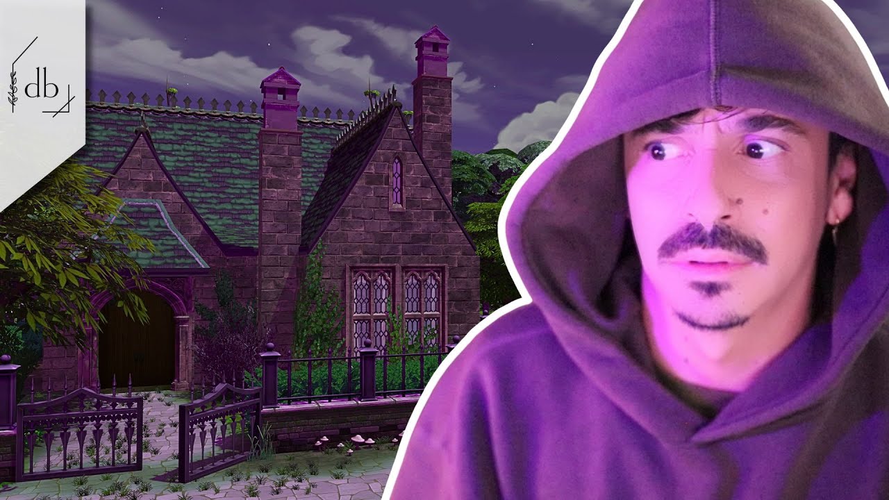 Я построил домик хранителя кладбища | The Sims 4
