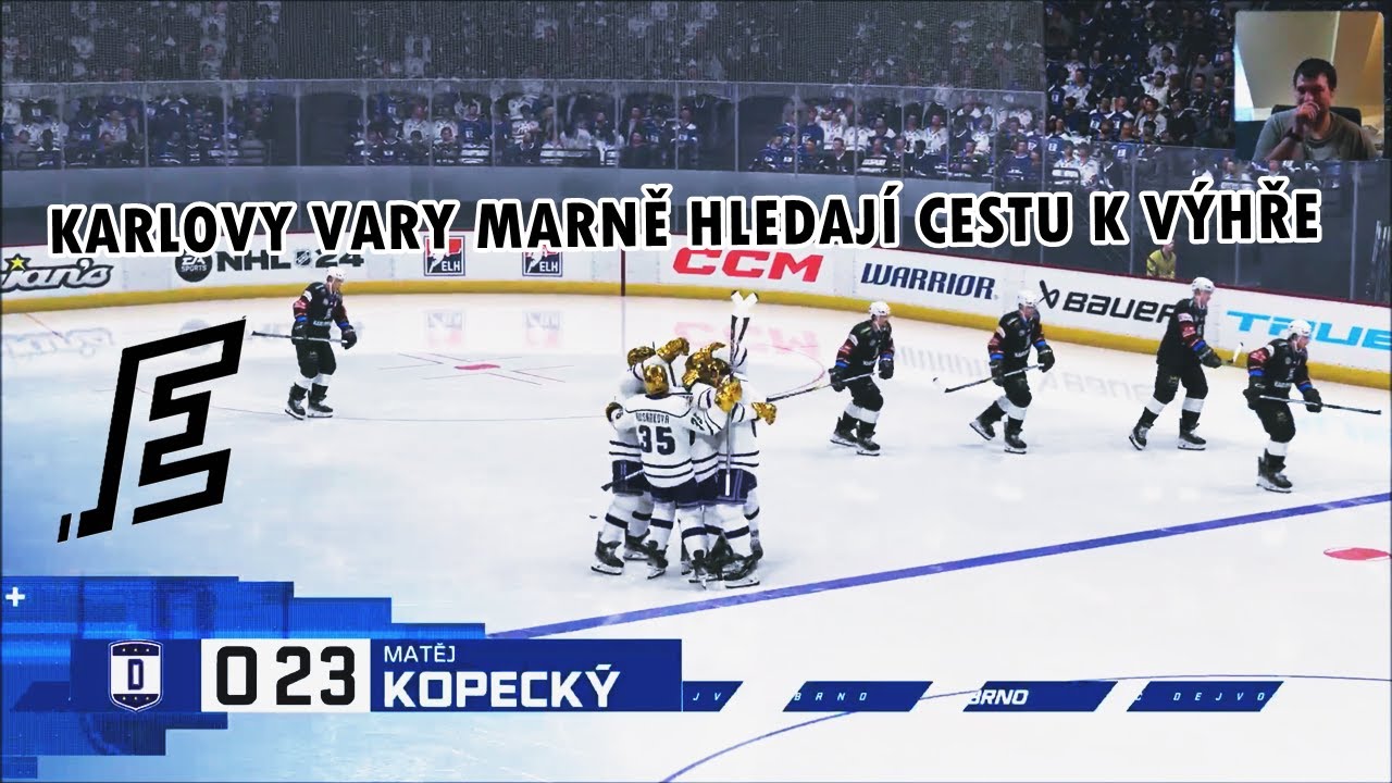 KARLOVY VARY MARNĚ HLEDAJÍ CESTU K VÝHŘE |HC DEJVOV VS HC ENERGIE KARLOVY VARY |NHL 24 |PS5