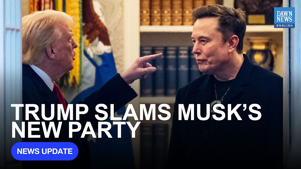 US President Trump Slams Elon Musk’s ‘America Party’ & Criticizes NASA Nominee