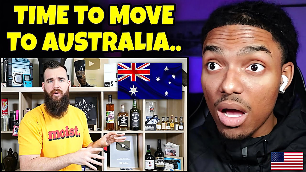 AMERICAN REACTS to Five Reasons Australia is Better than America