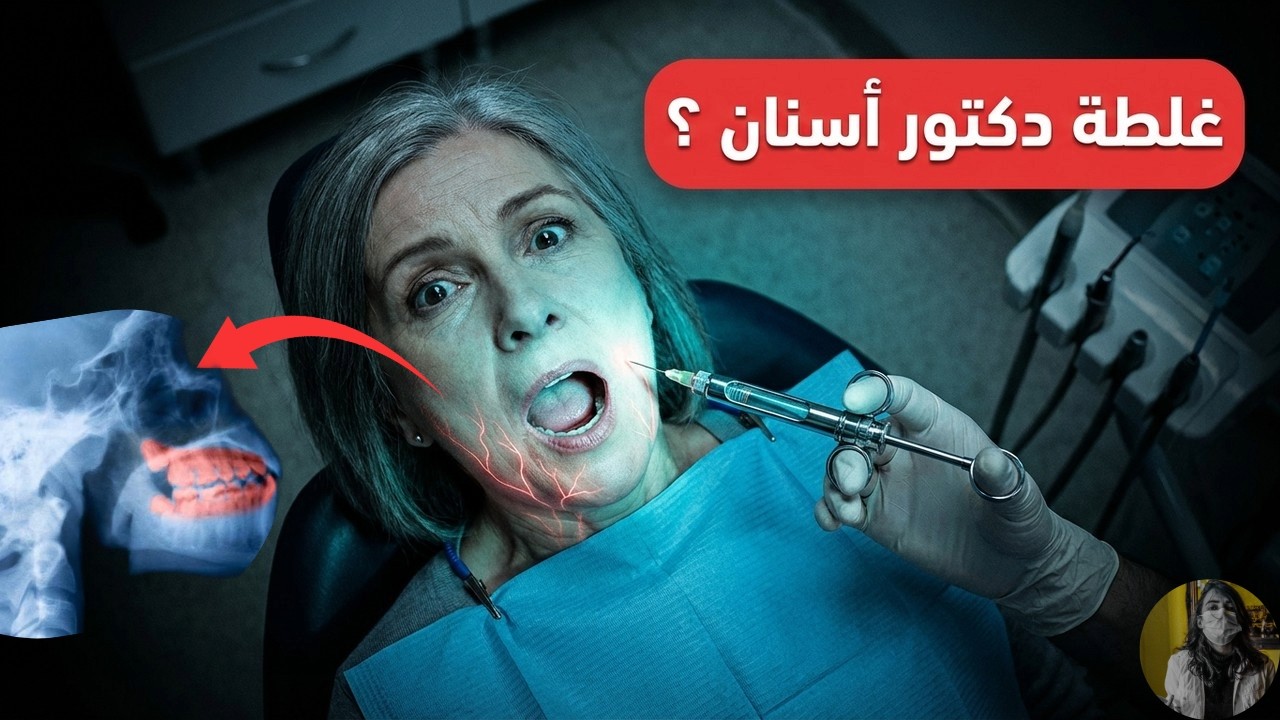 زارت طبيب الاسنان، فحصل ما يحصل لأقل من ١٪؜ من المرضى