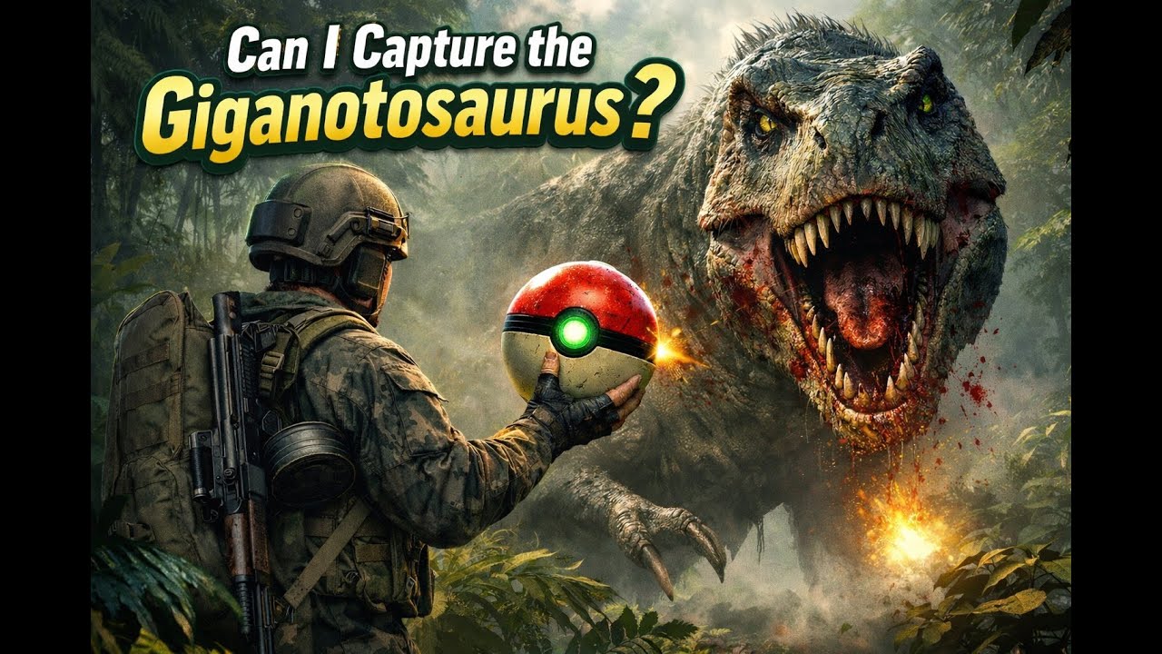 Can I Capture the Giganotosaurus?