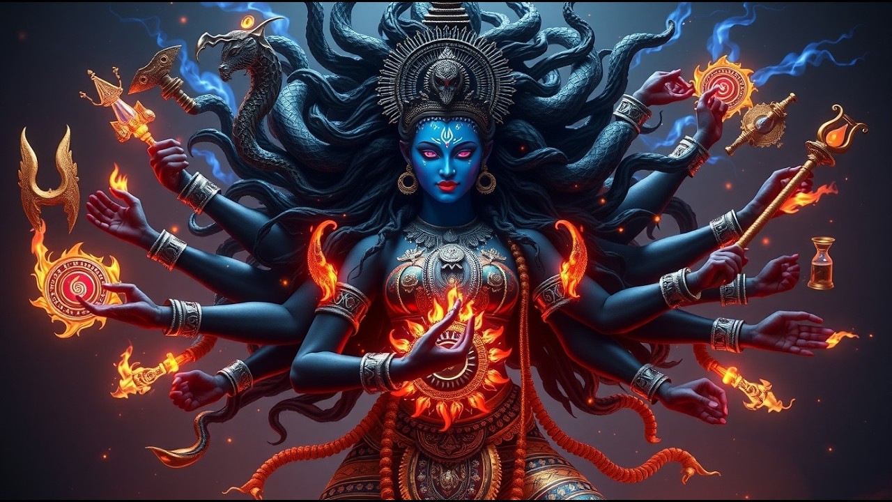 108 Sacred Names of Goddess Kali | Chanting for Cosmic Energy & Blessings