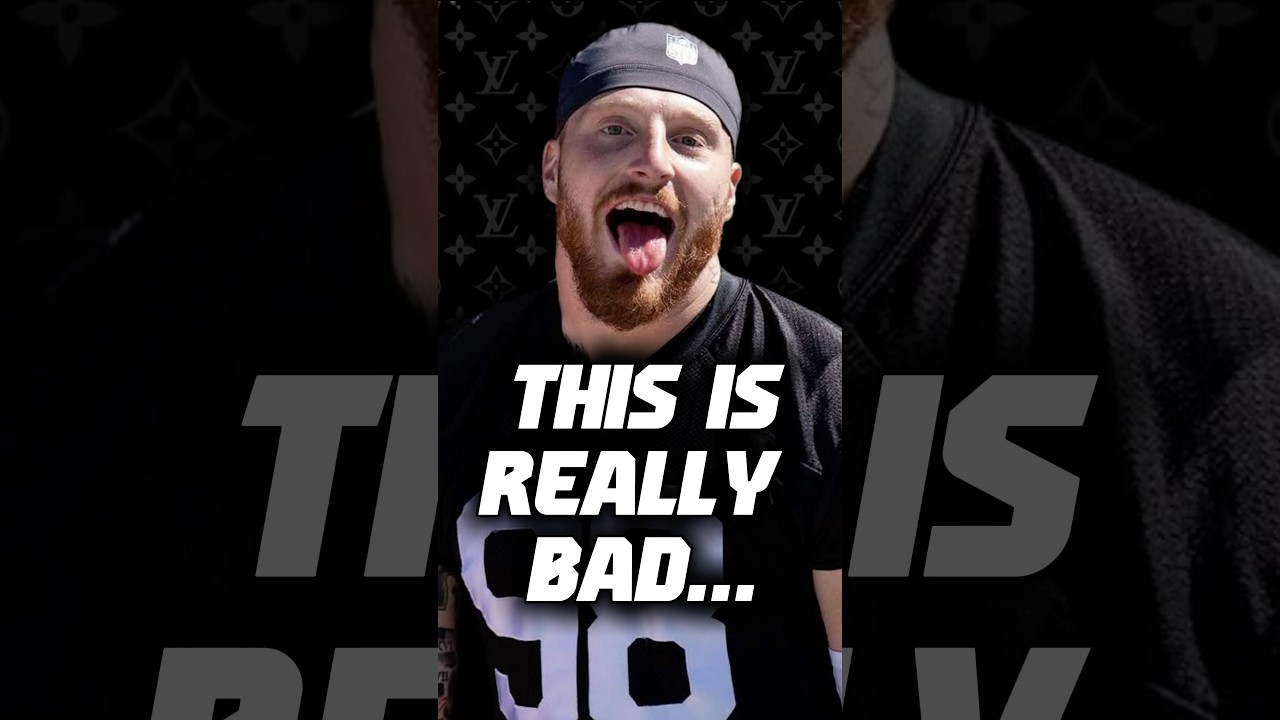 This Maxx Crosby situation is a DISASTER! 😳 #nflnews #nfl #football #Raiders #MaxxCrosby #sports