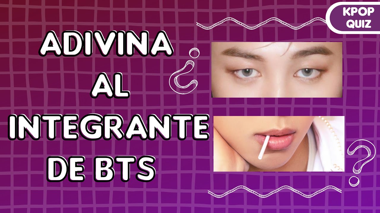 Kpop Quiz: Adivina al integrante de BTS por la imagen | Kpop Game