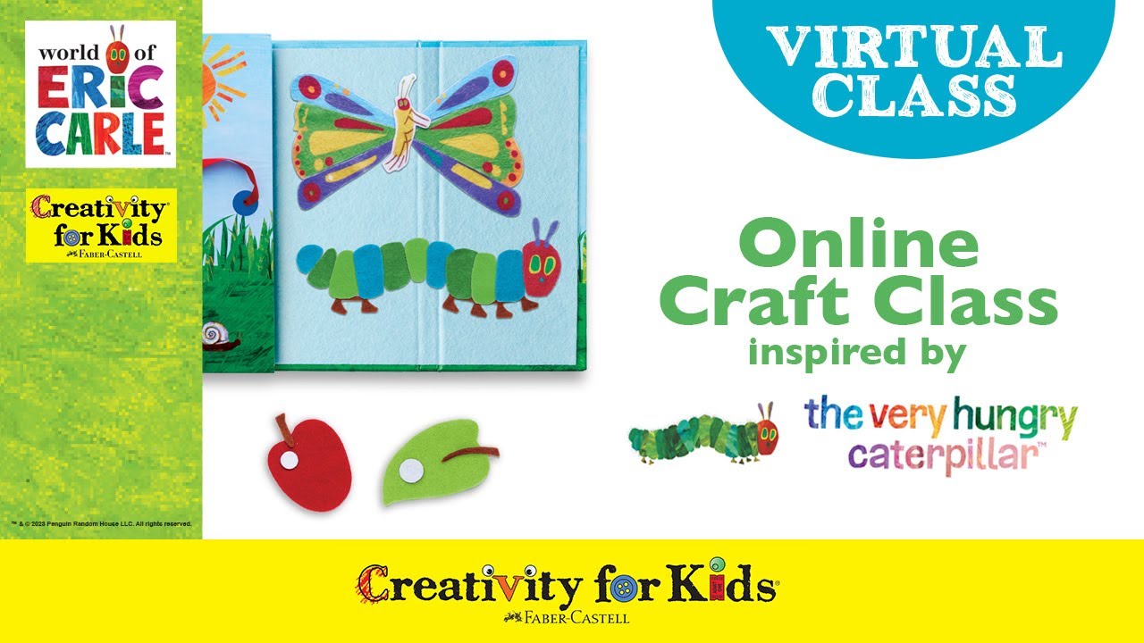 The Very Hungry Caterpillar Fun Felt Play | Creativity Club
