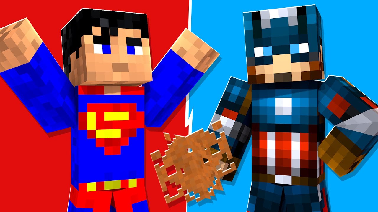 Minecraft - We Became SUPERHEROES In Minecraft Tumbleweeds | JeromeASF