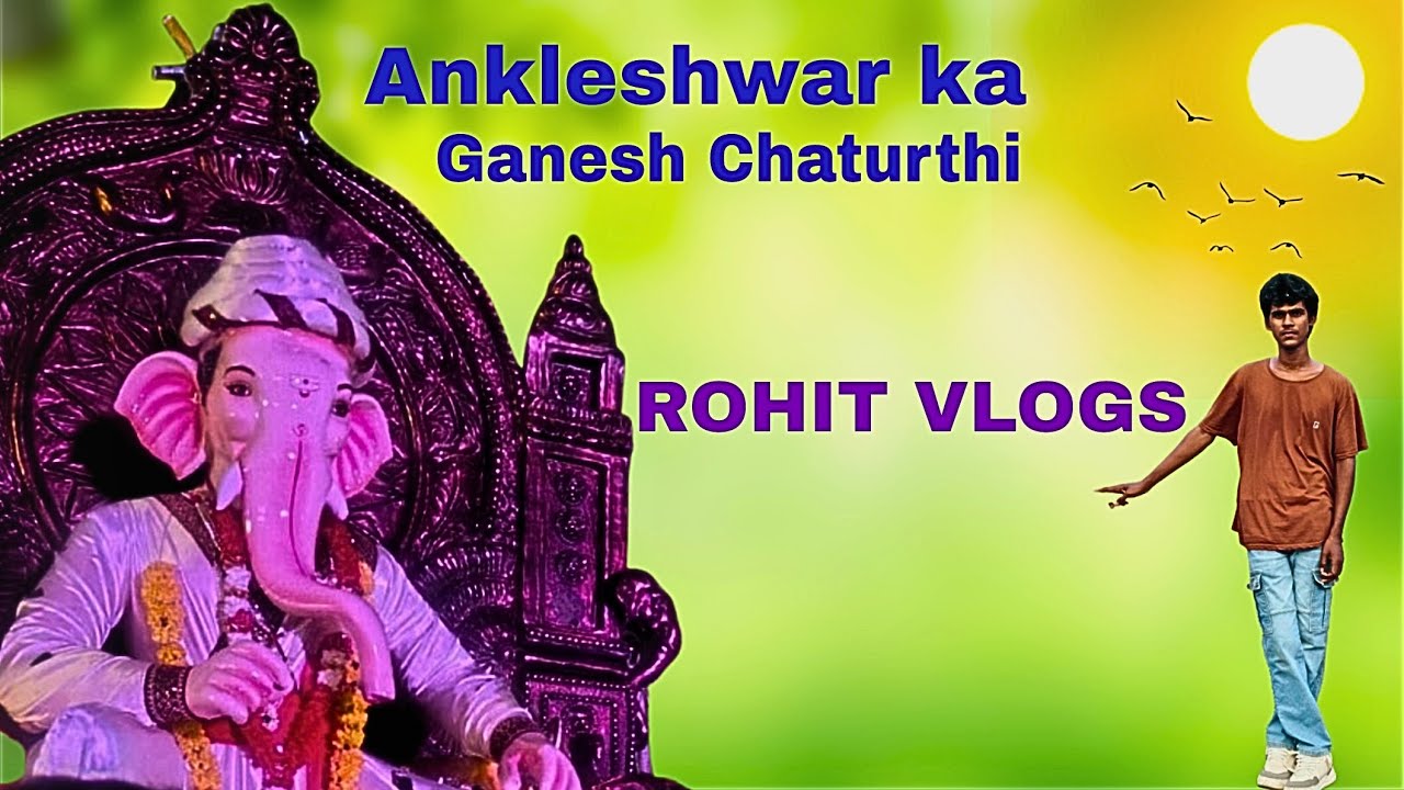 Ankleshwar ka Sabse Grand Ganesh Utsav! 🔥😱 