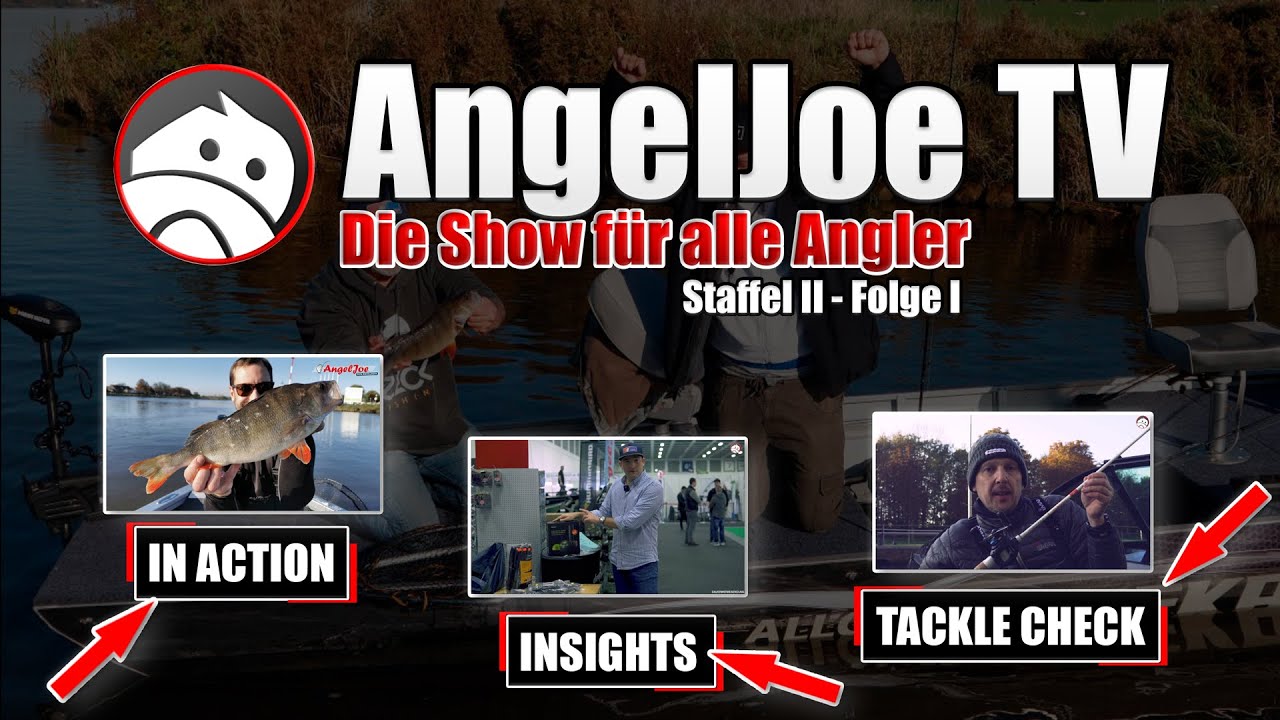 Dicke Barsche auf der Maas - AngelJoe TV Staffel II - Folge 1