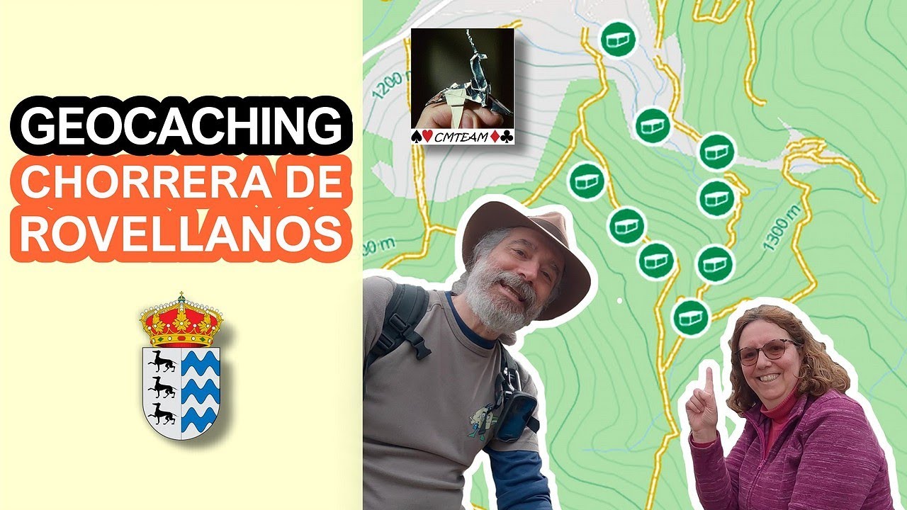 🥾 Ruta de GEOCACHING a la chorrera de Rovellanos