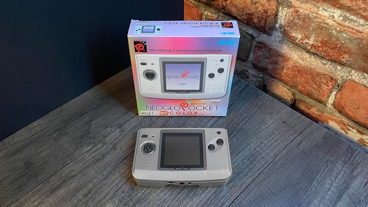 UNBOXING — SNK NeoGeo Pocket Color Console: Platinum Silver Edition (1999)