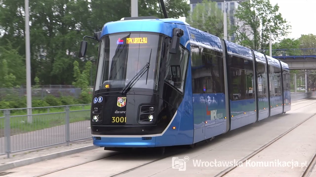Pierwszy tramwaj na #TAT! Skoda 16T #3001