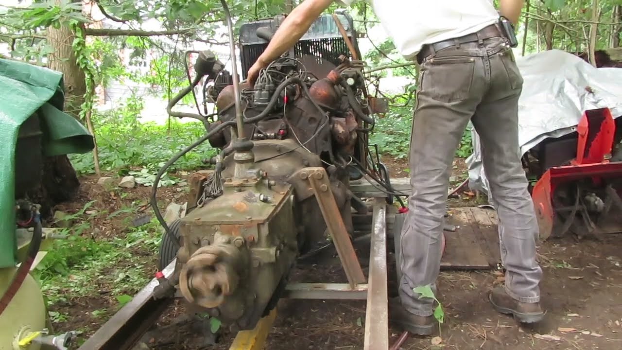 Starting Up A 432ci GMC V6 Engine