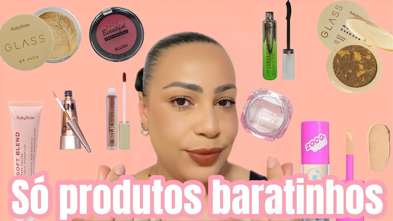 Primeira make do ano só com baratinhos. #ShayTodoDia12