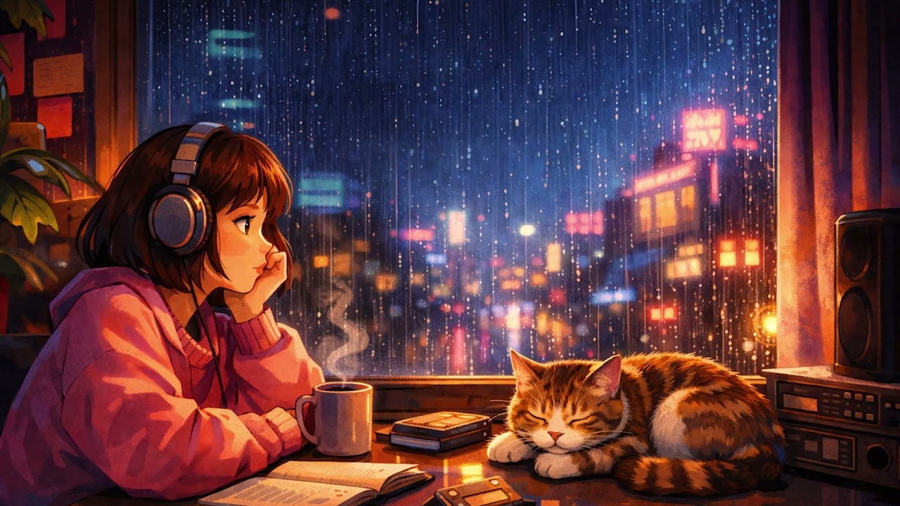 Night Music to Soothe a Tired Mind | おつかれさま( ˘ω˘ )