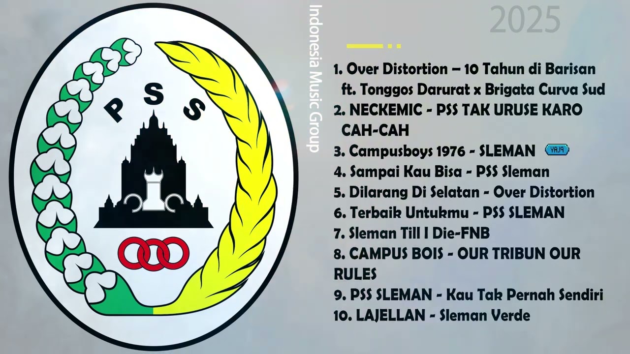 KUMPULAN LAGU PSS SLEMAN // TERBARU 2025 // ALBUM