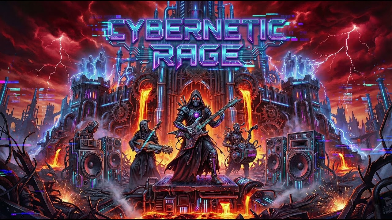 MATRIX - CYBERNETIC RAGE | Argent Metal | Industrial Metal | Aggressive Instrumental
