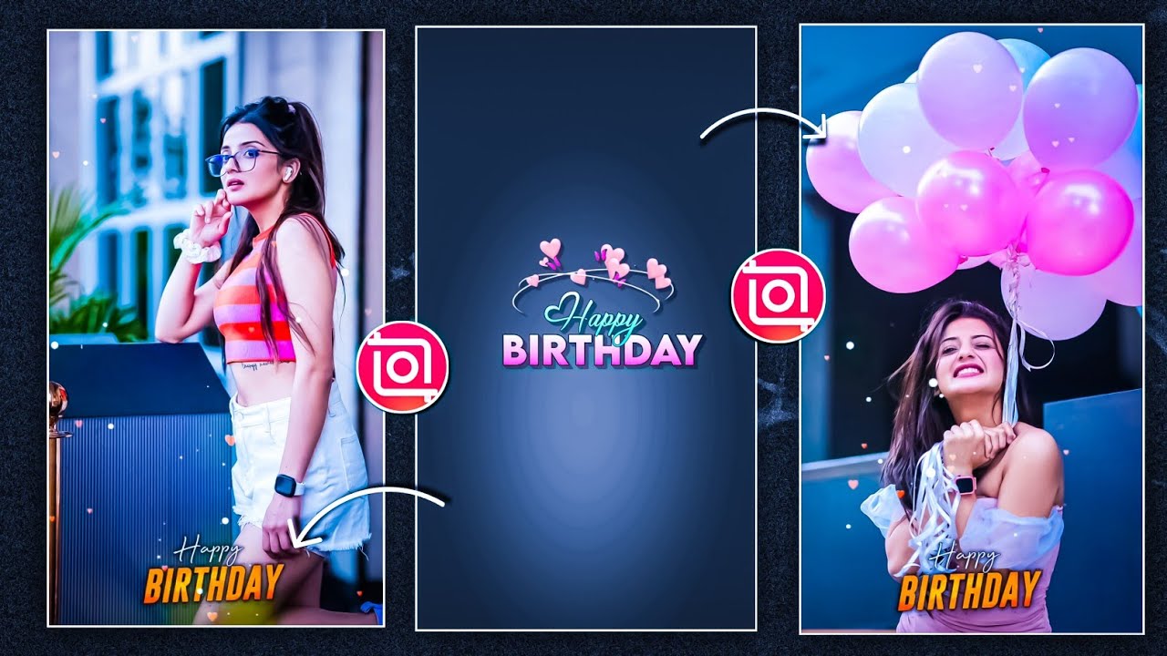 New Trending Birthday Video Editing In Inshot | Happy Birthday Status Video Editing In Inshot