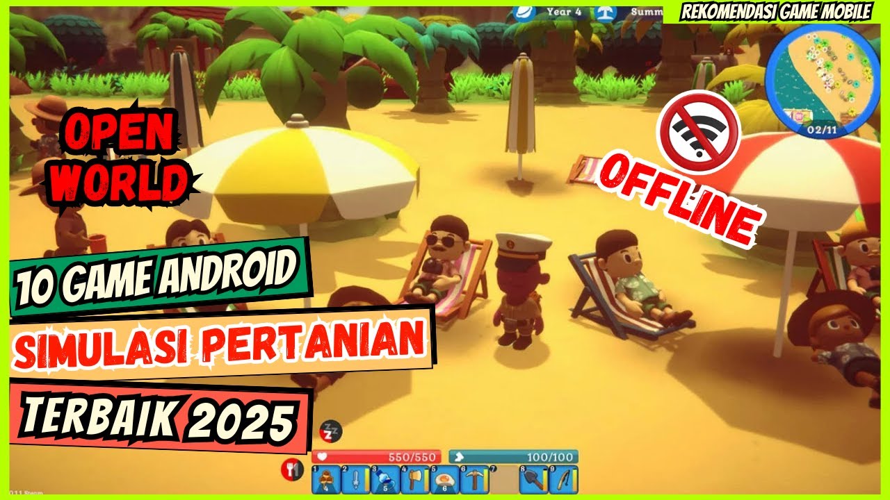 10 Game Android Open World Simulasi Pertanian OFFLINE Terbaik 2025
