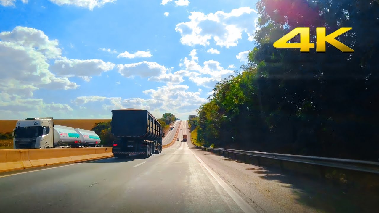 Salto Grande SP &bull; Rodovia Raposo Tavares &bull; Brasil 4K
