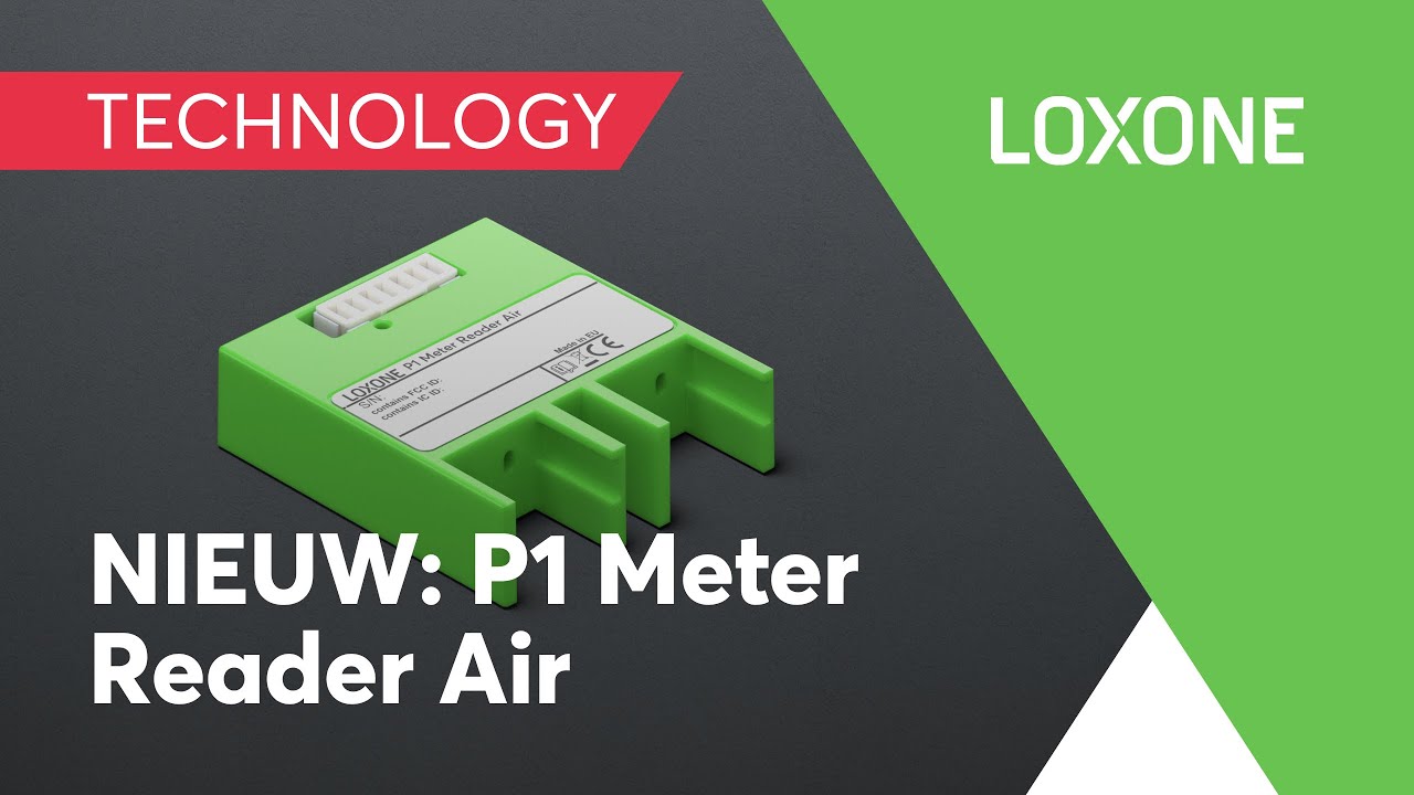 Nieuw: P1 Meter Reader Air | Loxone | 4K