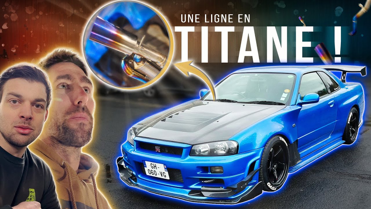 LIGNE TITANE SUR UNE BELLE R34.. VOUS LA RECONNAISSEZ?