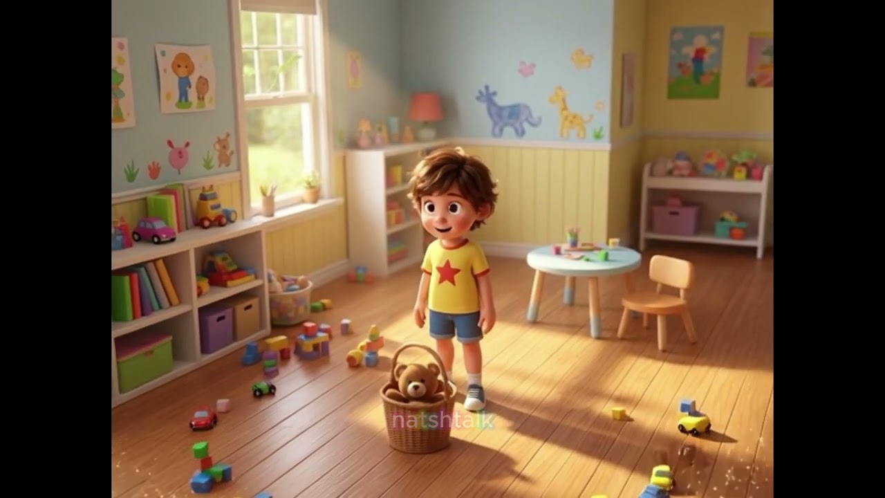 🎵 Little Helpers Clean Up! 🧸 | Clean Up Song for Kids