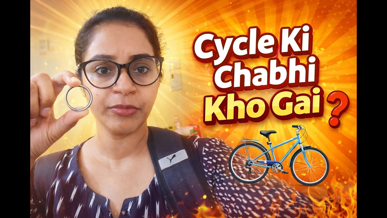 Cycle Ki Chabhi Kho Gai?😩