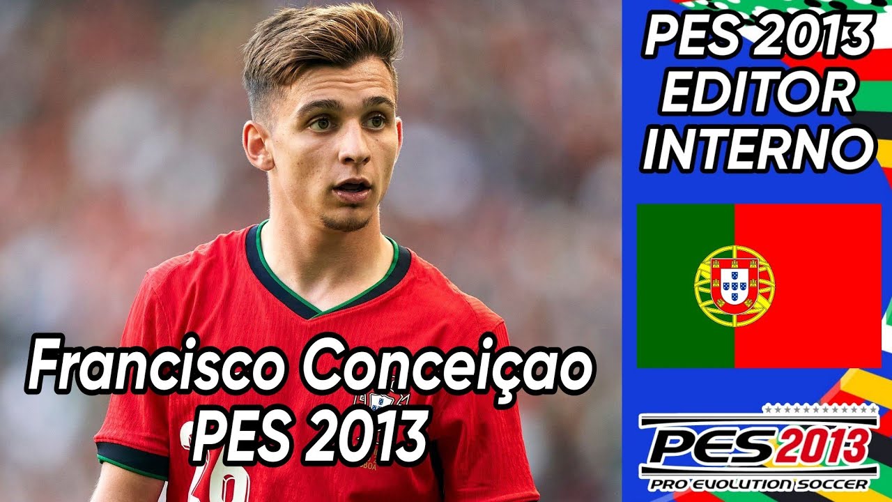 Crear a Francisco Conceição (Juventus - Portugal) Pes 2013 faces y stats 2025.