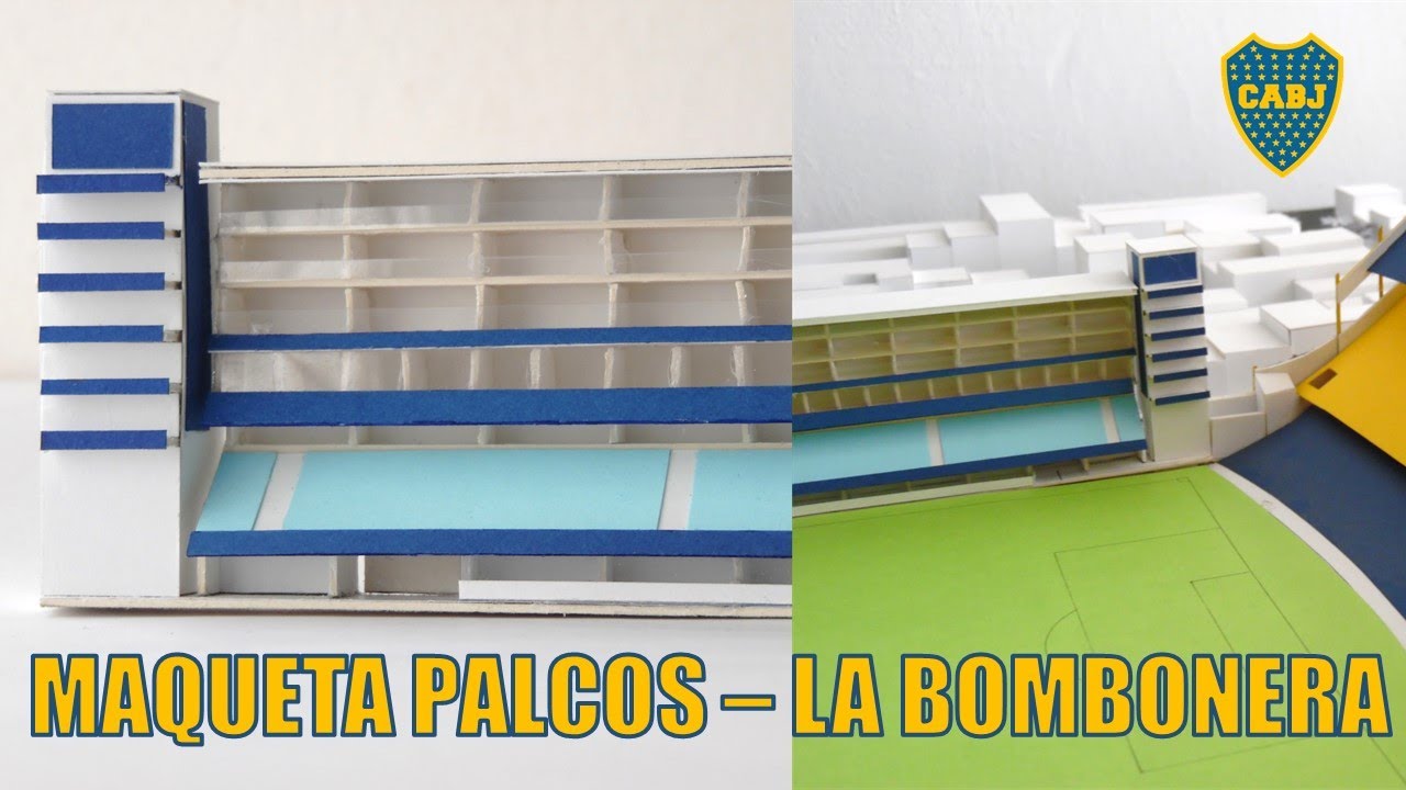 MAQUETA LA BOMBONERA | PALCOS-PROCESO
