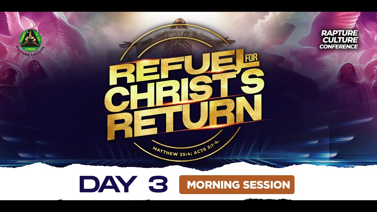 Rapture Culture Conference 2026 || Day 3 || Refuel For Christ's Return || Rev. Fabian A. Epetuku