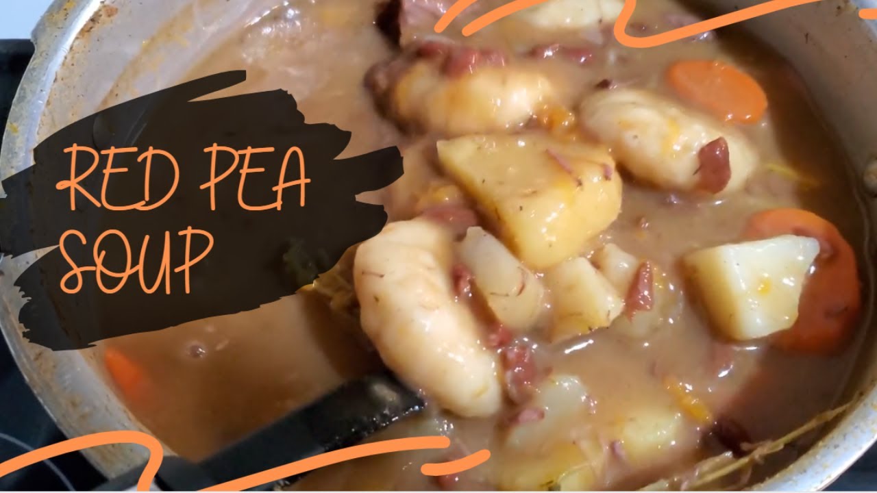 Red Pea Soup with Beef | Jamaican Red Pea Soup